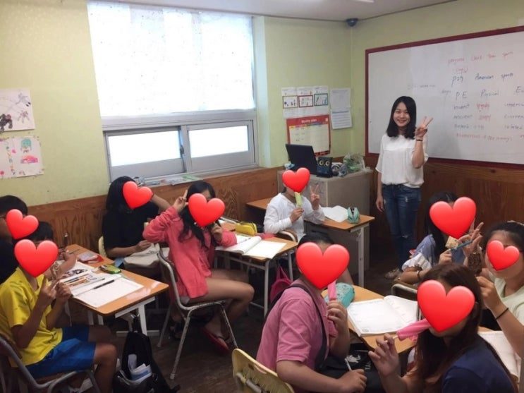 이전 학원에서의 사진들입니다. 관련 사진